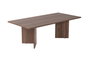Nordure Mesa de Café Nogal 119x40x60 cm Tablero Melamina Sala de Estar Elegante Acogedora Duradera Sofisticada Moderna